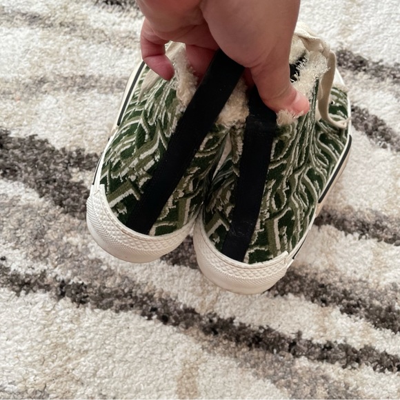 Men’s Dior B23 High Top Sneakers Green & White Oblique Tapestry - Picture 6 of 15